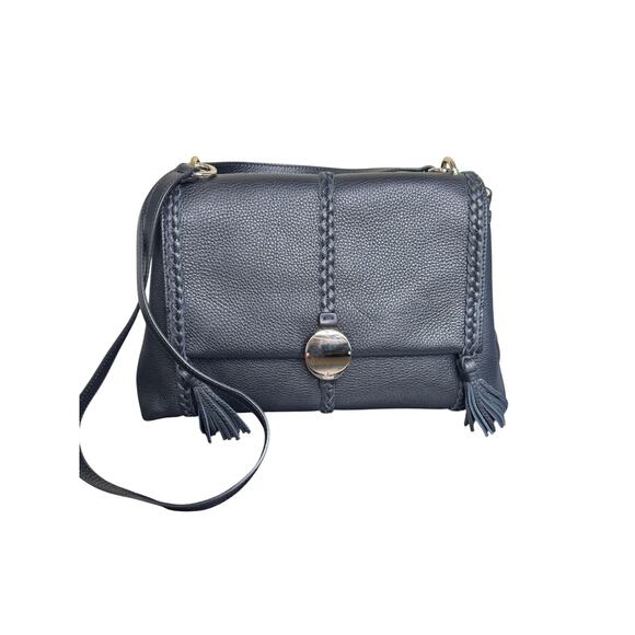 Chloe NWT Penelope Large Top-Handle Bag in Black Smooth Grained Leather - Picture 3 of 16